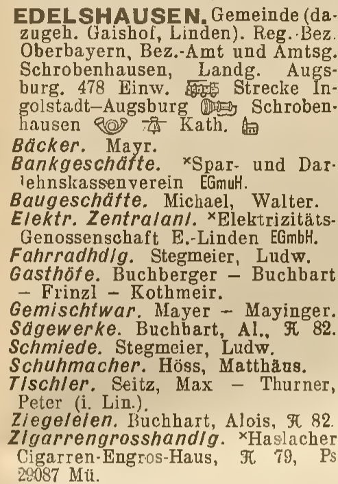 Branchenverzeichnis-Edelshausen-1938